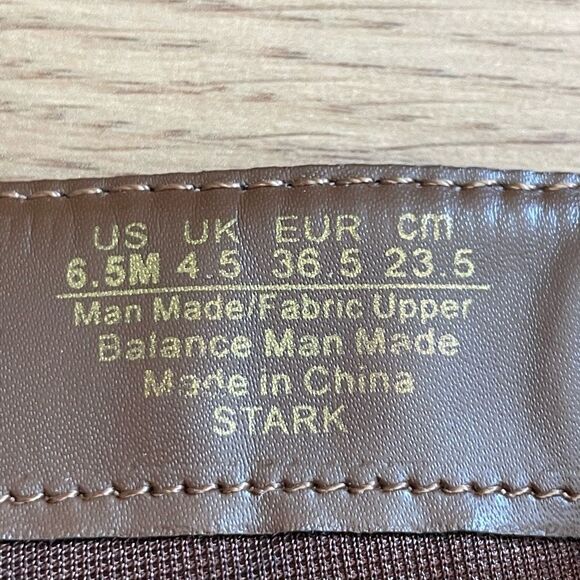 Life Stride Tall Riding Boots Cognac Brown Vegan Leather Buckle Detail Zip 6.5 - Picture 9 of 10